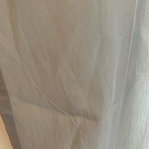 Gray pocket rod curtains - Picture 2 of 2